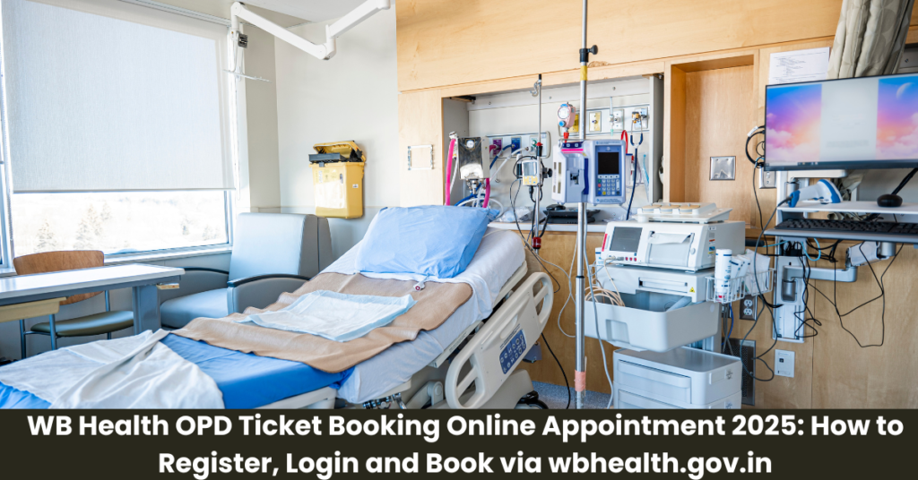 WB Health OPD Ticket Booking Online Appointment 2025: How to Register, Login and Book via wbhealth.gov.in