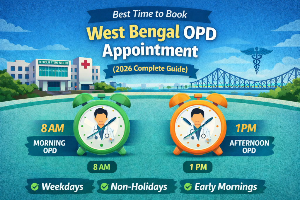 Best Time to Book West Bengal OPD Appointment (2026 Complete Guide)