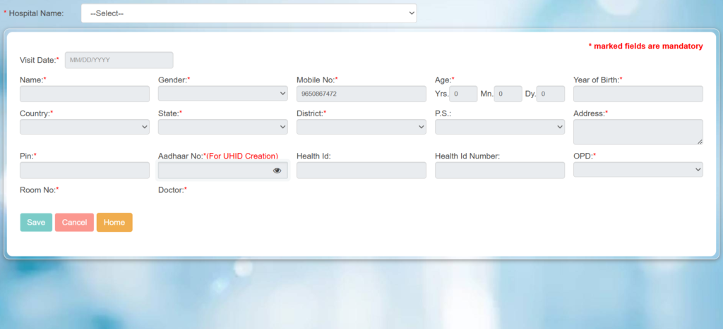 WB Health OPD Ticket Guide